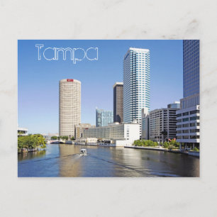 Mooie Tampa, Florida Briefkaart