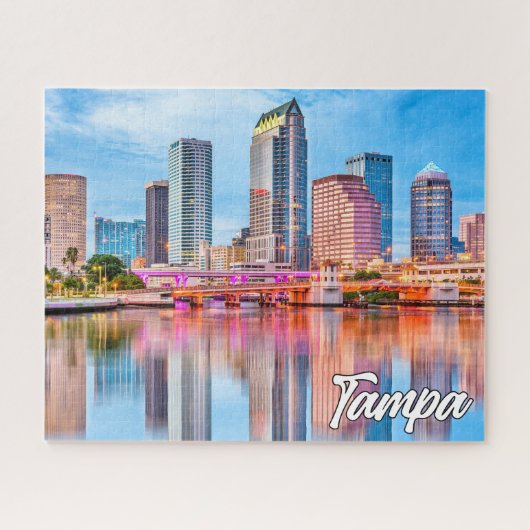Mooie Tampa, Florida, Verenigde Staten Legpuzzel (Horizontaal)