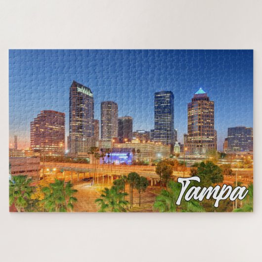 Mooie Tampa, Florida, Verenigde Staten Legpuzzel (Horizontaal)