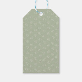 Mooie Tand Inpakpapier Cadeaulabel