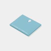 Mooie Tandarts Persoonlijk Post-it® Notes (Schuin)