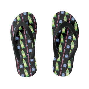 Mooie tandenborstel tandpasta flosstrip cartoon kinder teenslippers