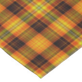 Mooie Tartan, Schotse Plaid, Geel Rood Zwart Tafelkleed (Gekanteld)