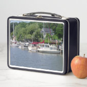 Mooie tas met metalen tas (In situ)