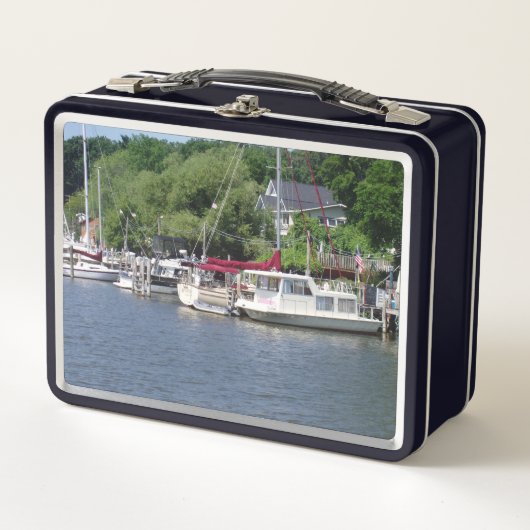 Mooie tas met metalen tas (Voorkant)