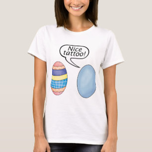 Mooie Tattoo paaseieren T-shirt