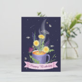 Mooie Tea Cup Summer Flowers (Staand voorkant)