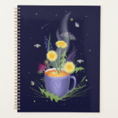 Mooie Tea Cup Summer Flowers Planner (Voorkant)