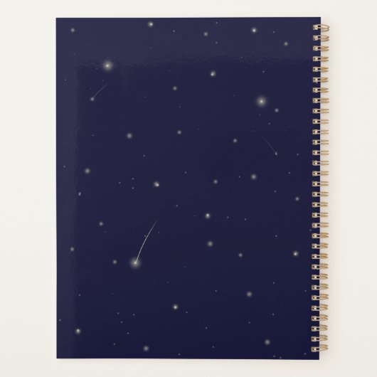 Mooie Tea Cup Summer Flowers Planner (Achterkant)