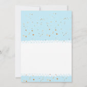 Mooie  Teddy Bear, 1e verjaardag Kaart (Achterkant)