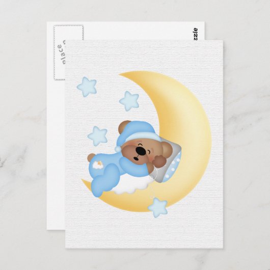 Mooie Teddy Bear Briefkaart (Voorkant / Achterkant)