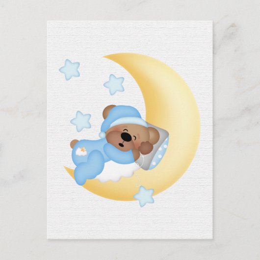 Mooie Teddy Bear Briefkaart (Voorkant)