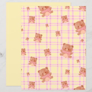 Mooie teddybeerprint