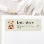 Mooie Teddylabels Etiket (Insitu)