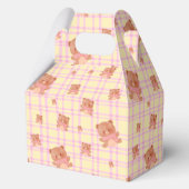 Mooie teddyprint bedankdoosjes (Voorkant)