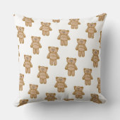Mooie Teddyshirt Patroon Kussen (Achterkant)