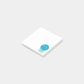 Mooie Tekenfilmkwal Post-it® Notes (Schuin)