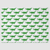 Mooie tekening van een alligator tissuepapier (Voorkant)