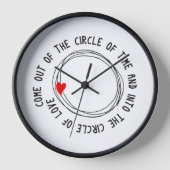 Mooie tekst in de liefdescirkel (Voorkant)