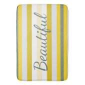 Mooie tekst kan worden verwijderd badmat (Voorkant Verticaal)