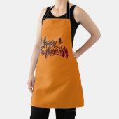 Mooie teksttypografie voor Thanksgiving Apron Schort (Insitu)