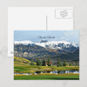 Mooie Telluride, Colorado Landscape Briefkaart (Voorkant / Achterkant)