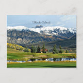 Mooie Telluride, Colorado Landscape Briefkaart (Voorkant)