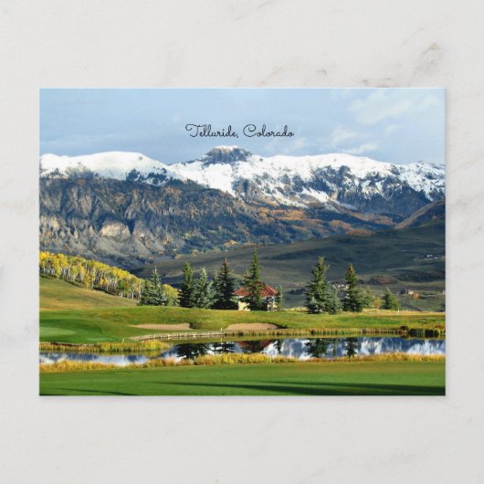 Mooie Telluride, Colorado Landscape Briefkaart (Voorkant)