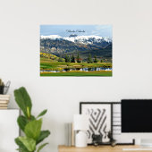 Mooie Telluride, Colorado Landscape Poster (Thuiskantoor)