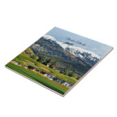 Mooie Telluride, Colorado-landschap Tegeltje (Zijkant)