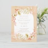 Mooie Terracotta Floral Wedding (Staand voorkant)