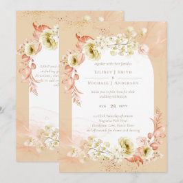 Mooie Terracotta Floral Wedding