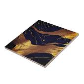 Mooie terug gouden huis tegels tegeltje (Zijkant)