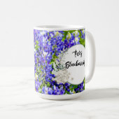Mooie Texas Bluebonnet koffiemok cadeau idee (Voorkant rechts)