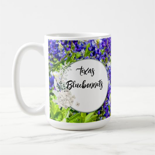 Mooie Texas Bluebonnet koffiemok cadeau idee (Links)