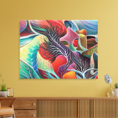 Mooie texturen canvas afdruk (Insitu (Woonkamer))