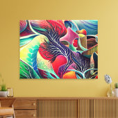 Mooie texturen canvas afdruk (Insitu (Woonkamer))