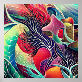 Mooie texturen poster