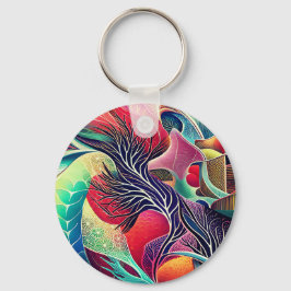 Mooie texturen sleutelhanger