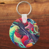 Mooie texturen sleutelhanger (Voorkant)