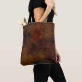 Mooie Textuur Bruine Achtergrond Tote Bag (Dichtbij)