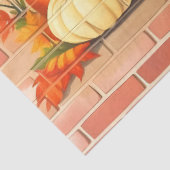 Mooie Thanksgiving Herfst Tissuepapier (Detail)