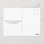 Mooie Thanksgiving-oogst Briefkaart (Achterkant)