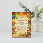 Mooie Thanksgiving-oogst Briefkaart (Staand voorkant)