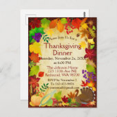 Mooie Thanksgiving-oogst Briefkaart (Voorkant / Achterkant)