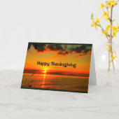 Mooie Thanksgiving van zonsopgang tot zonsondergan Kaart (Gele Bloem)