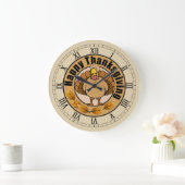 Mooie Thanksgiving wandklok (Huis)