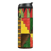 Mooie thermisch getumbler in Afrika Thermosbeker (Gedraaid links)