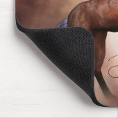 Mooie Thoroughbred Brown Horse Muismat (Hoek)