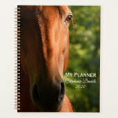 Mooie Thoroughbred Horse Planner (Voorkant)